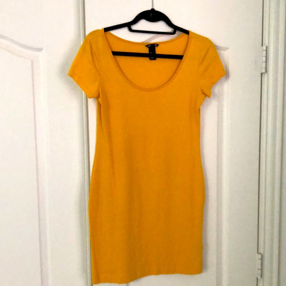 Yellow Mini Dress